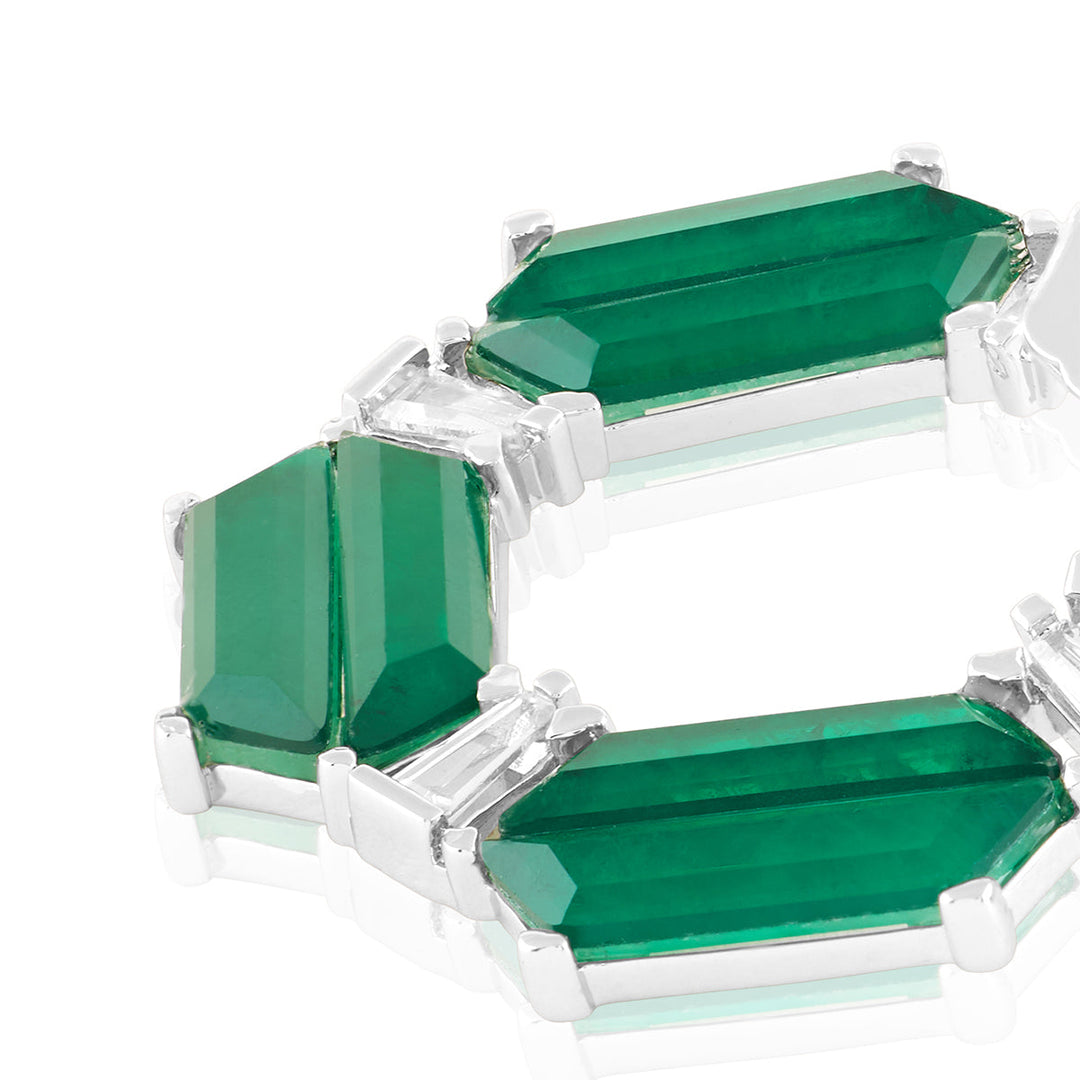 Forme Front Back Earrings