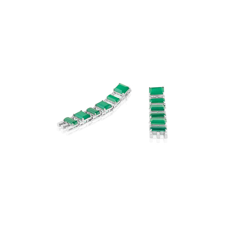 Lustra Emerald Hoops