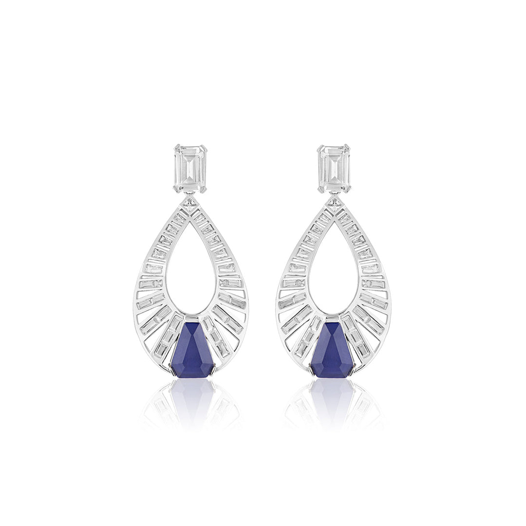 Marquise Sapphire Danglers