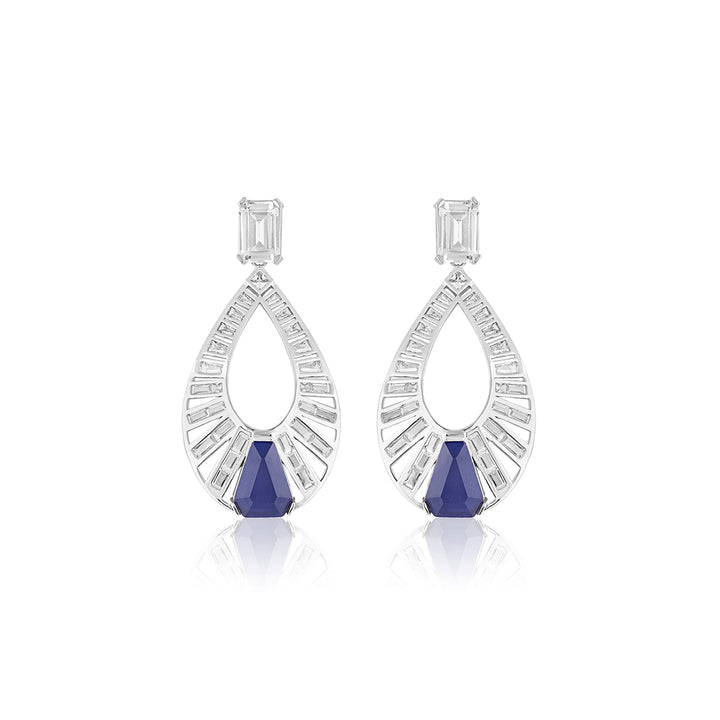 Marquise Sapphire Danglers