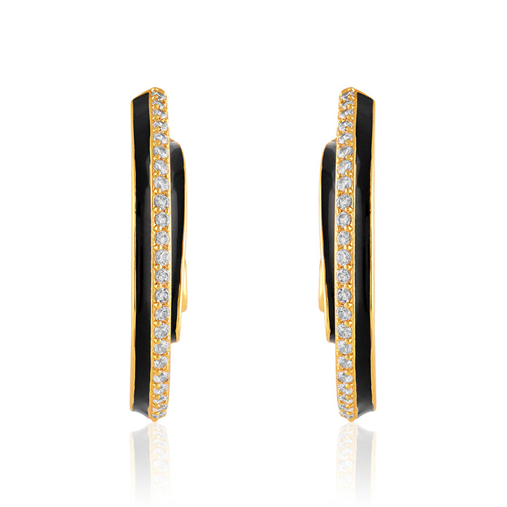Notura Hoops In 18Kt Gold Plated
