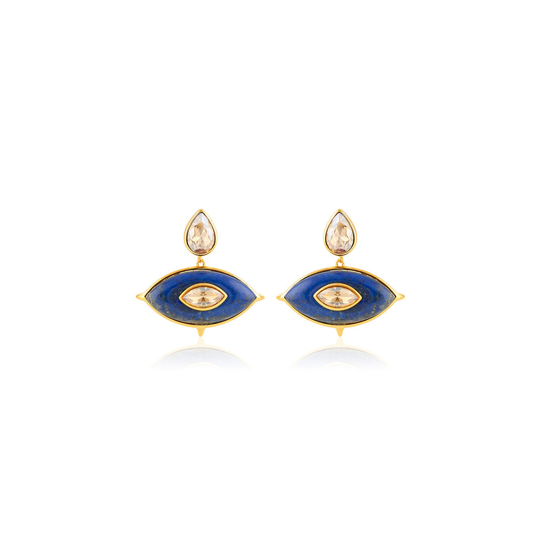 Rune Eye Drop Earrings
