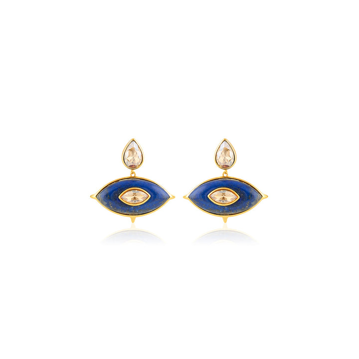 Rune Eye Drop Earrings