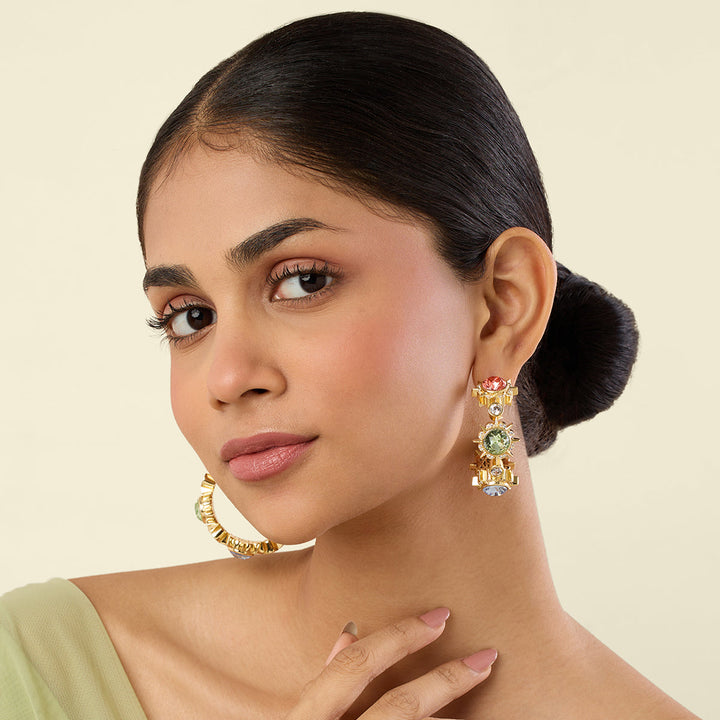 Aura Statement Hoops