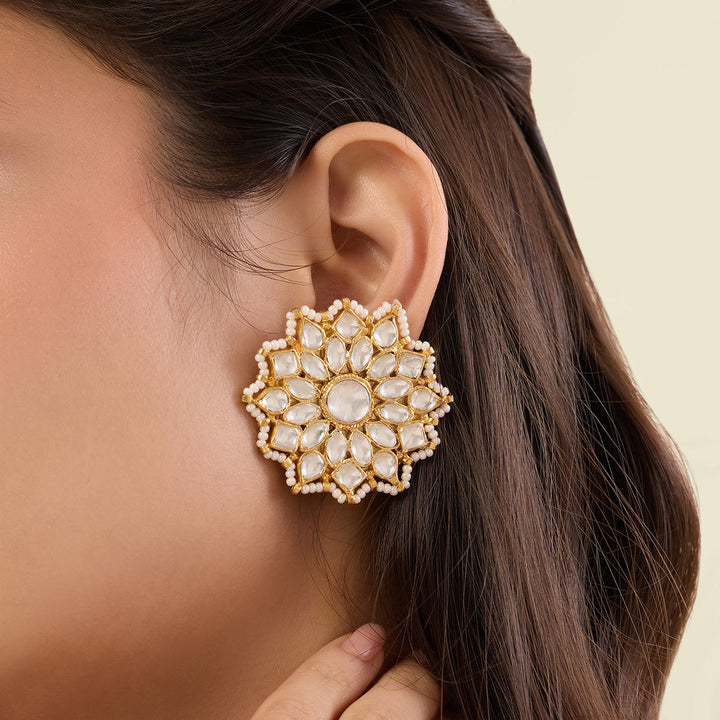 Mehrunissa Statement Studs