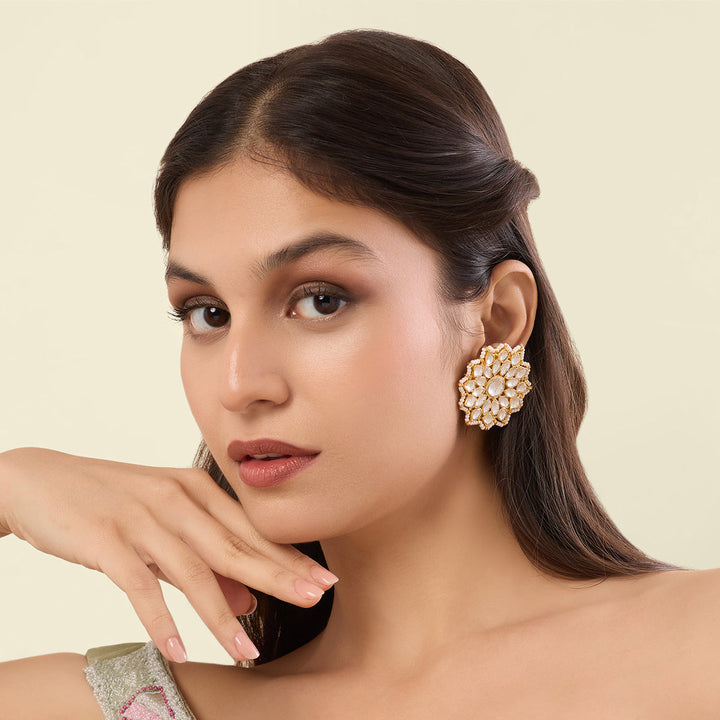 Mehrunissa Statement Studs