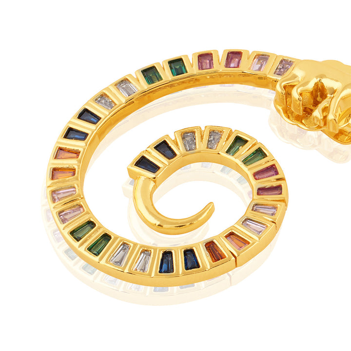 Vaanar Multi-coloured Statement Earrings