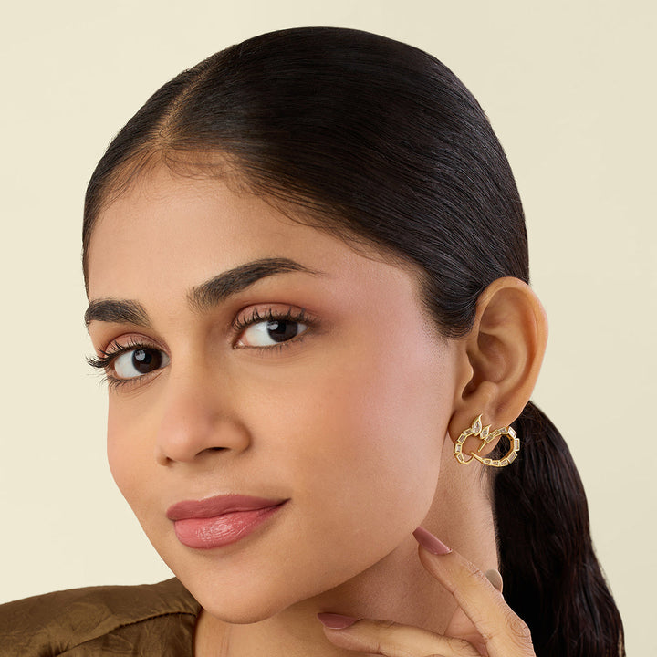 Khargosha Statement Studs