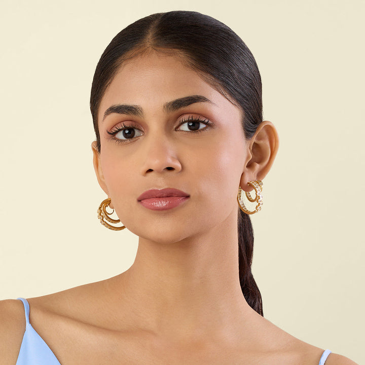 Aevy Triple Hoops