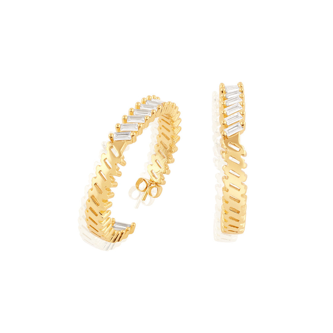 Golden Tales Yellow Earrings