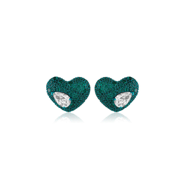 Aurelia Emerald Stud Earrings
