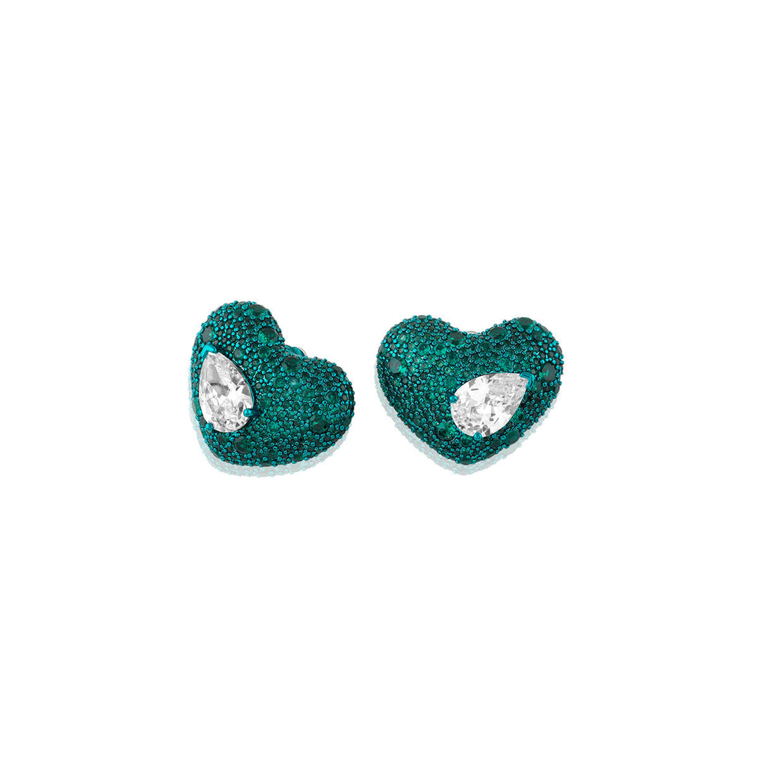 Aurelia Emerald Stud Earrings
