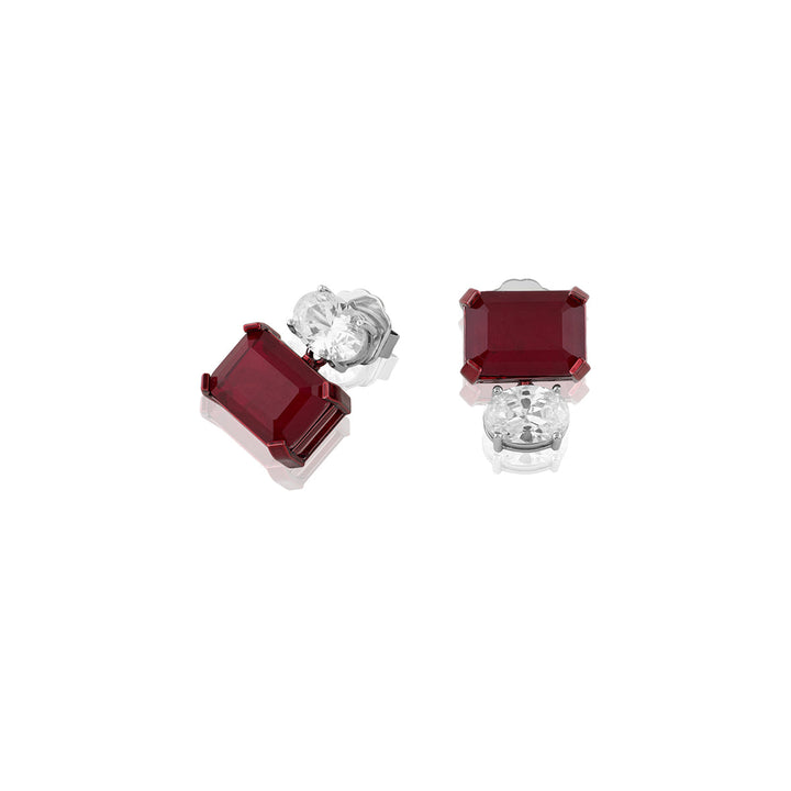 Vivienne Ruby Earrings