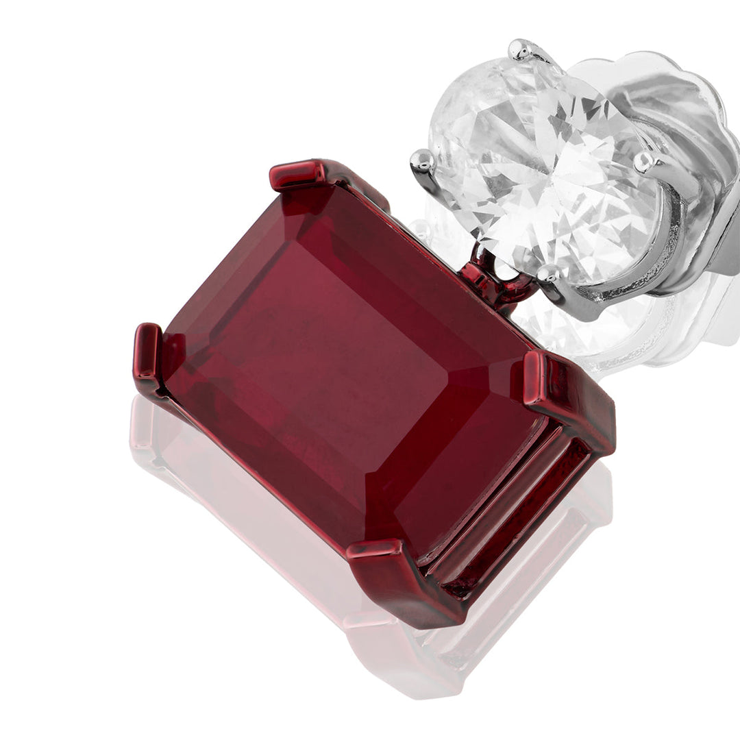 Vivienne Ruby Earrings