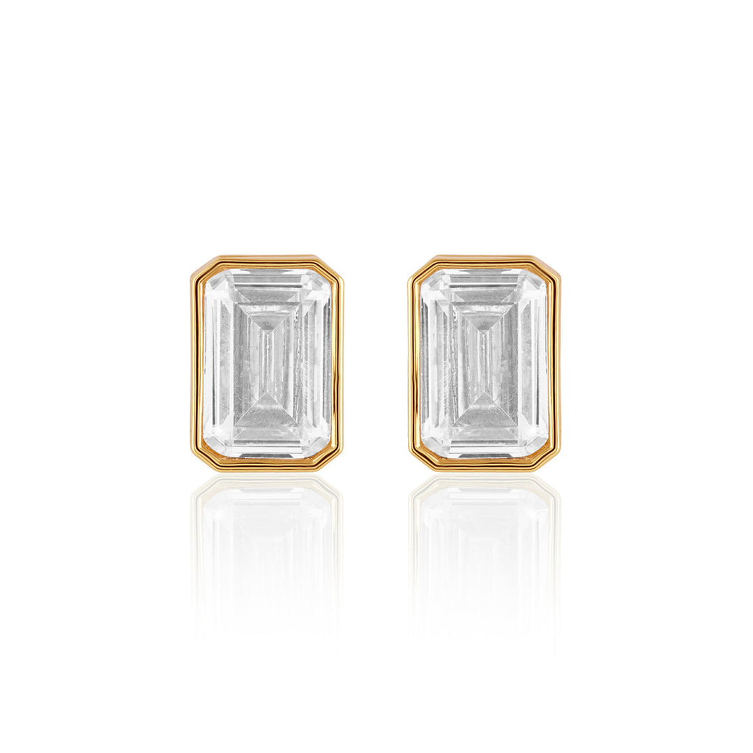 Valencia Opaline Stud Earrings