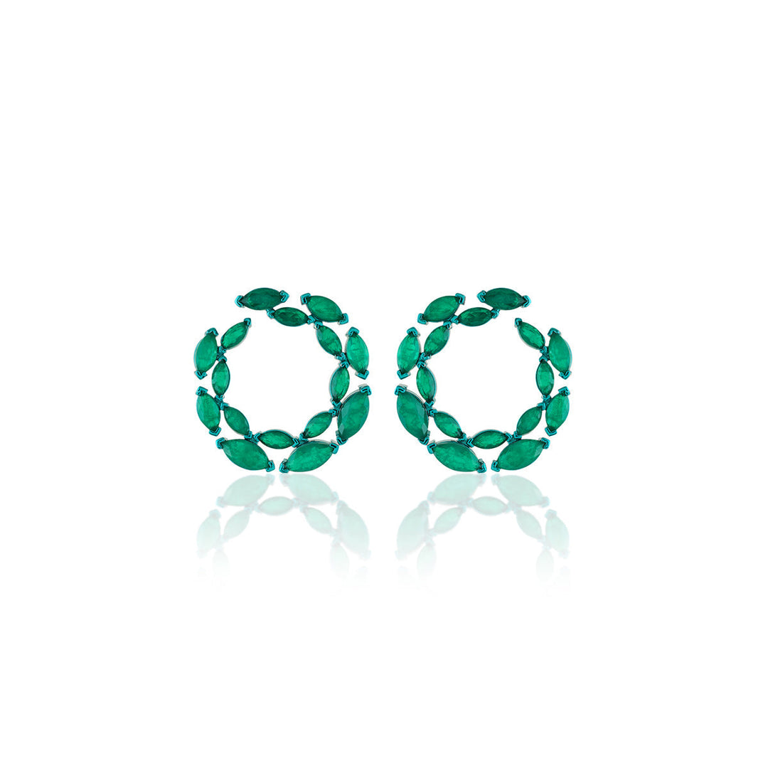 Estelle Emerald Earrings