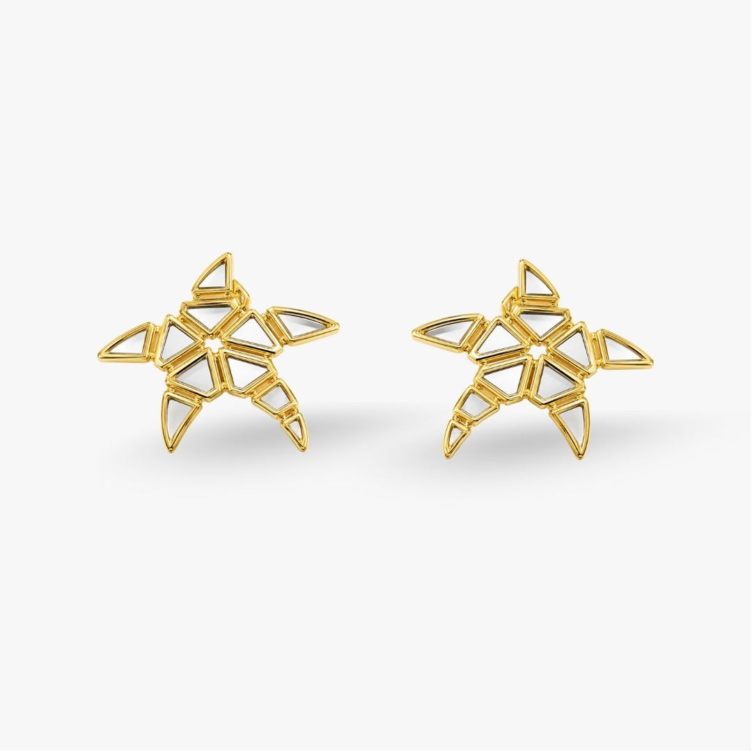 Stari Mirror Statement Studs