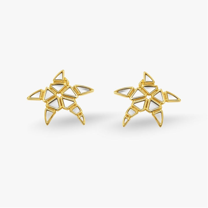 Stari Mirror Statement Studs