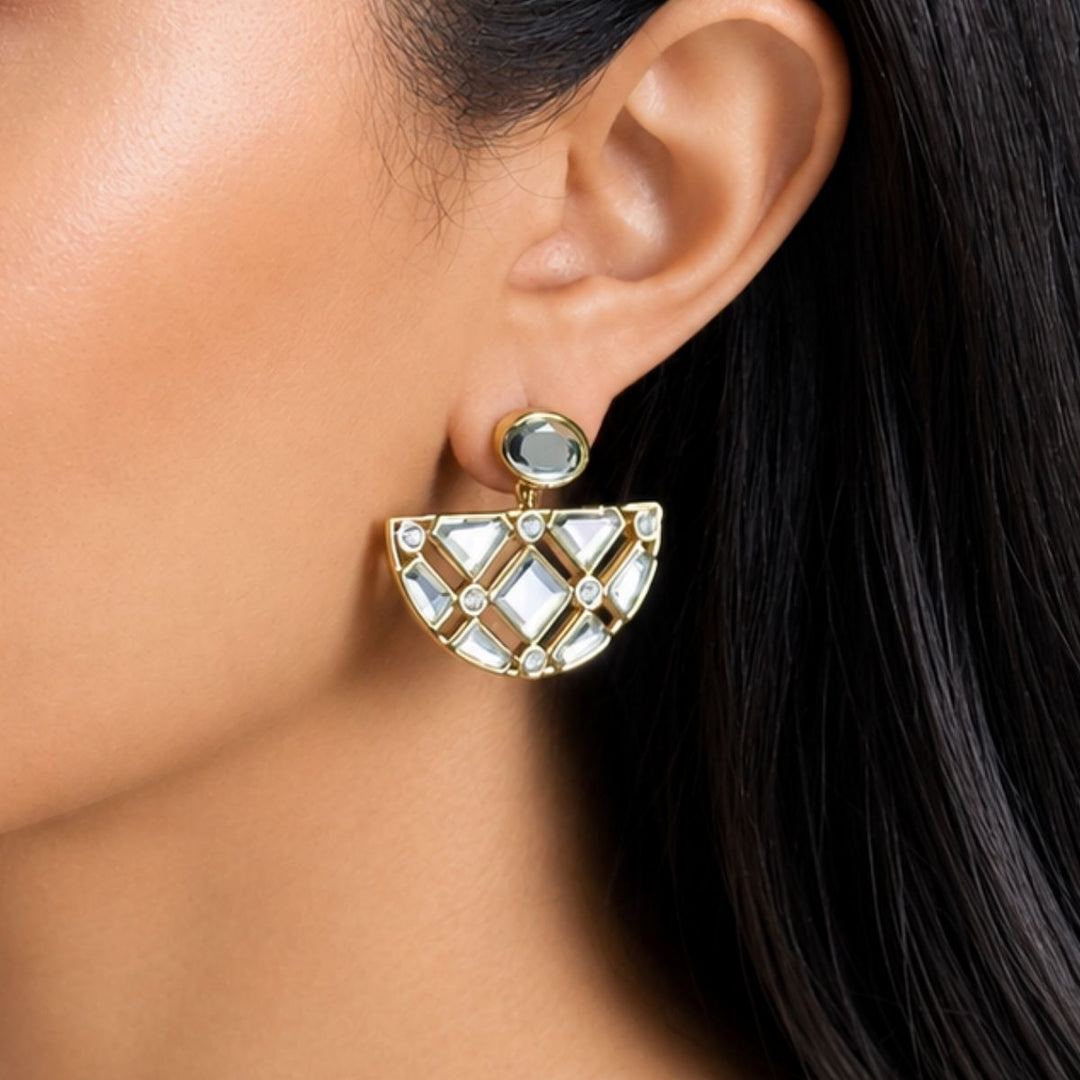 Lattice Mirror Statement Danglers