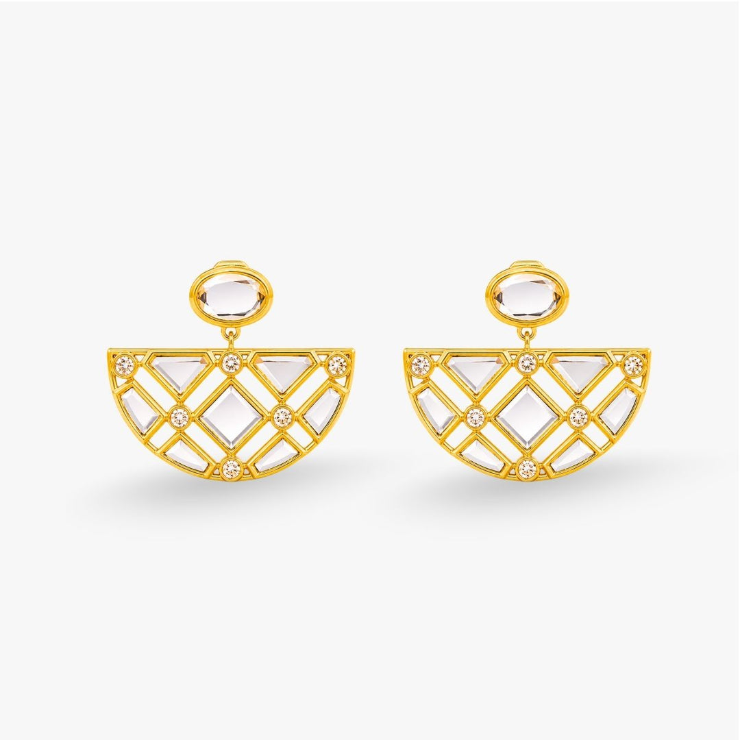 Lattice Mirror Statement Danglers