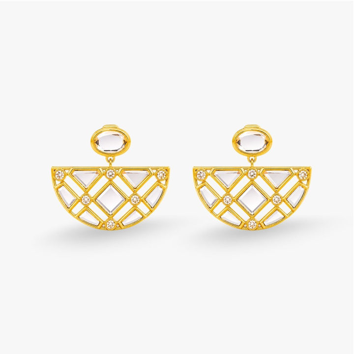 Lattice Mirror Statement Danglers