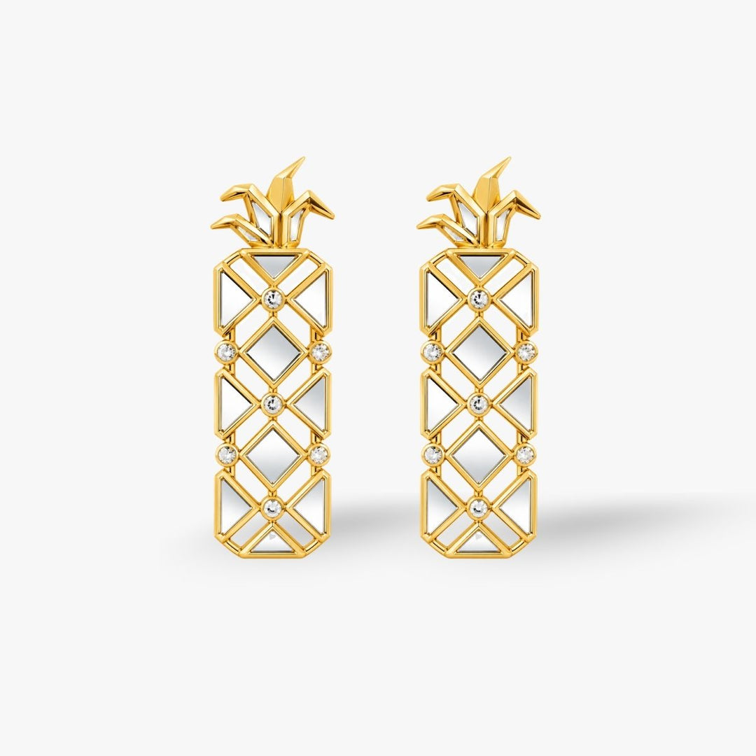 Pino Mirror Statement Danglers