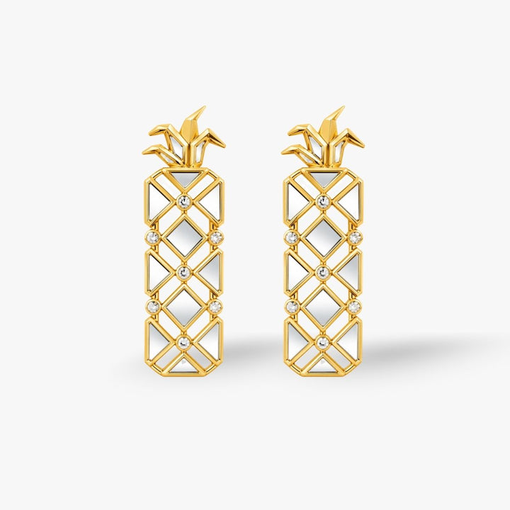 Pino Mirror Statement Danglers