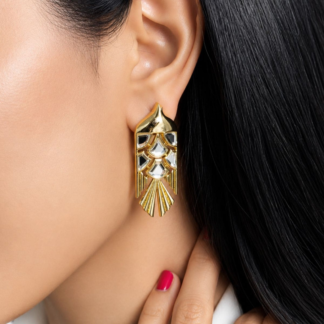 Palma Mirror Statement Danglers
