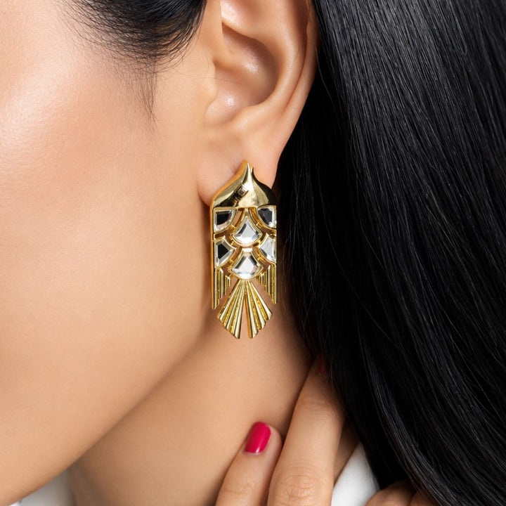 Palma Mirror Statement Danglers
