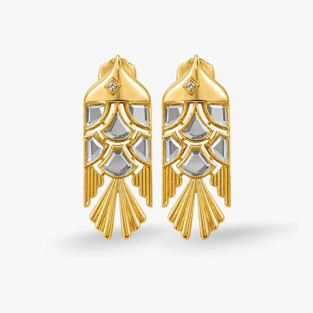 Palma Mirror Statement Danglers