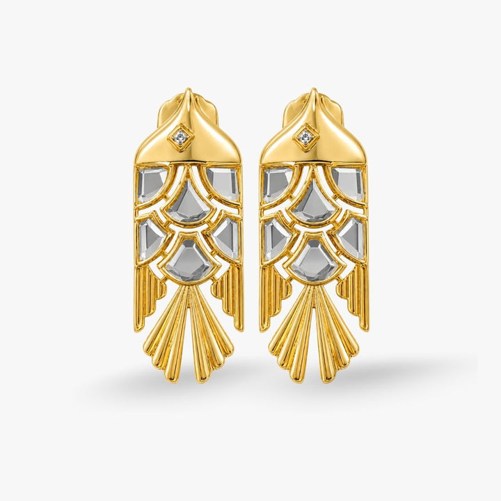 Palma Mirror Statement Danglers