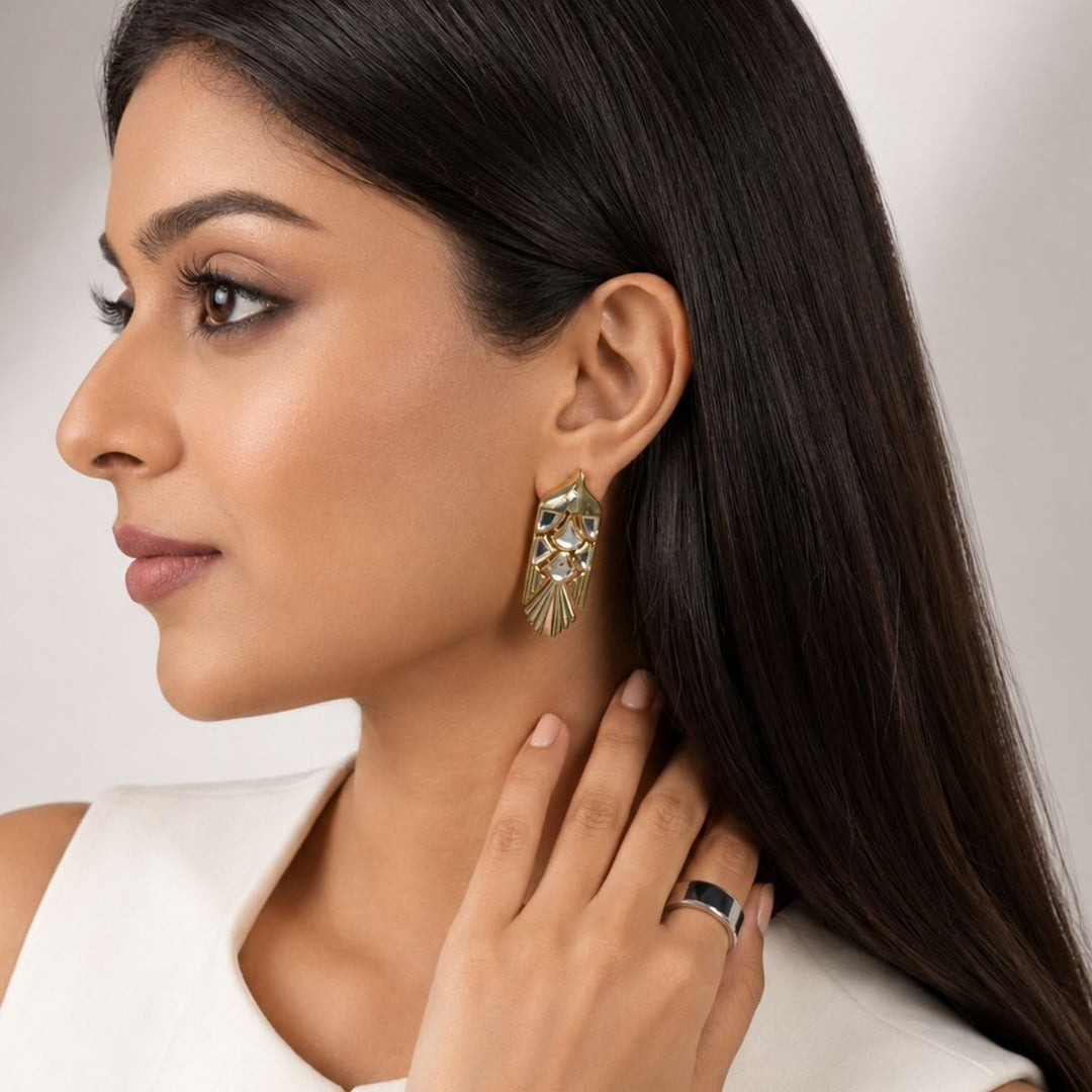 Palma Mirror Statement Danglers