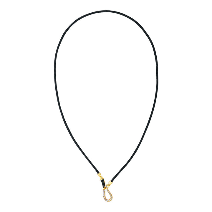 Black Hook  Necklace for Women by Isharya | Modern Indian Jewellery