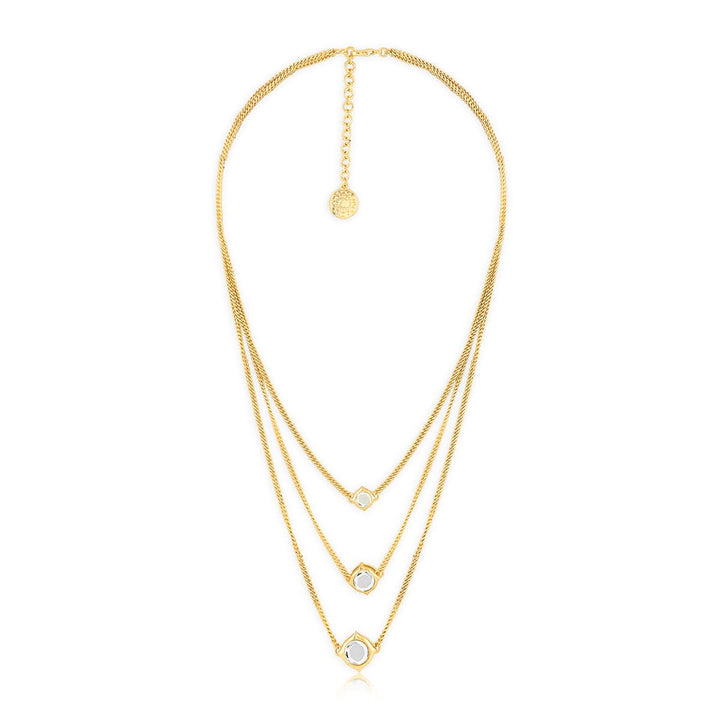 Lumen Trio Necklace for Women by Isharya | Modern Indian Jewellery