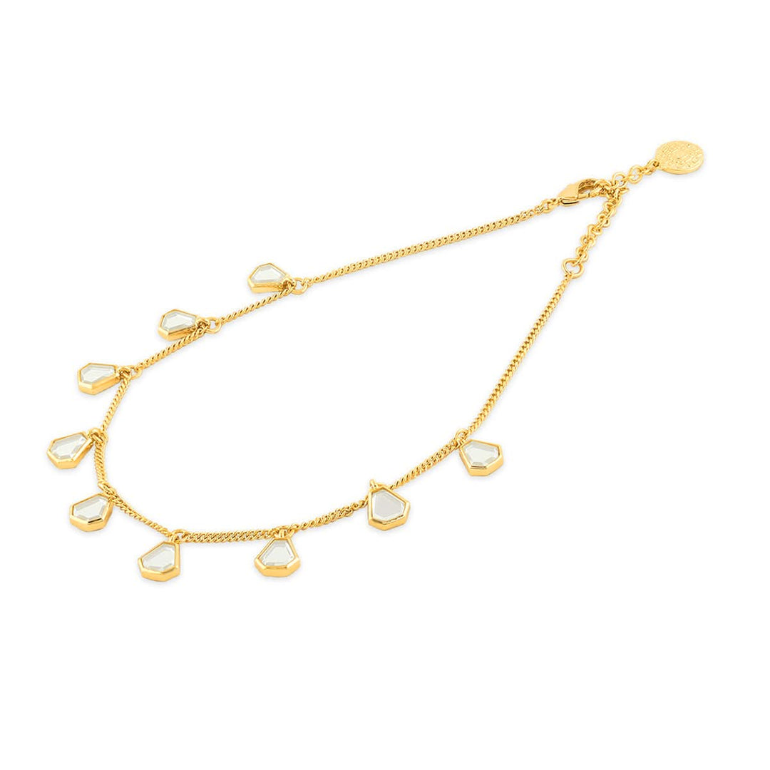 Lumen Multi Mirror Necklace for Women by Isharya | Modern Indian Jewellery