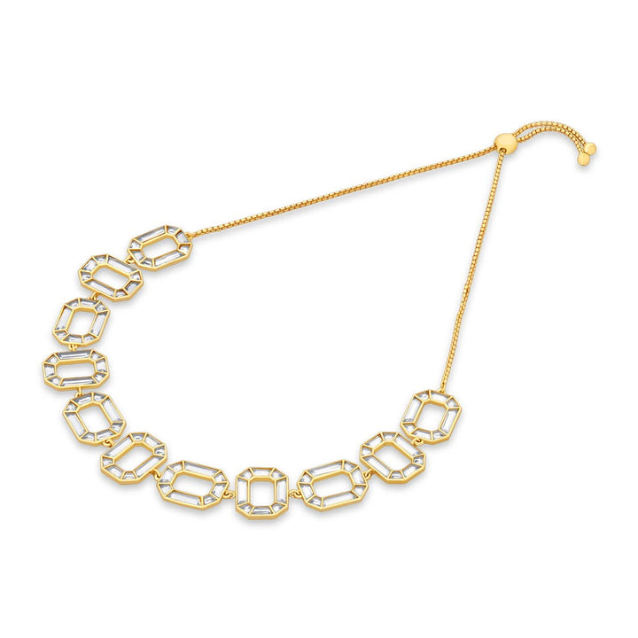 Octa Mirror Choker for Women by Isharya | Modern Indian Jewellery