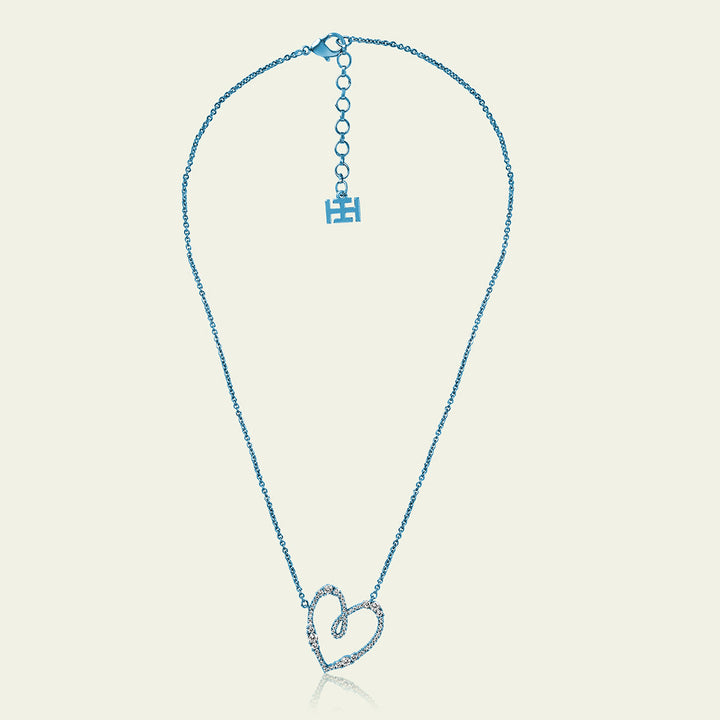 Blue Heart Pendant 
