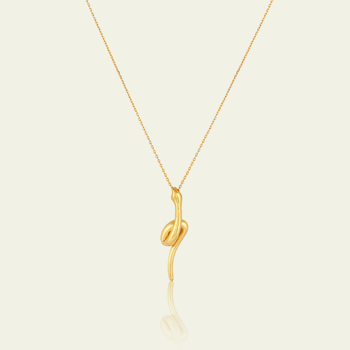 Gold Slither Necklace