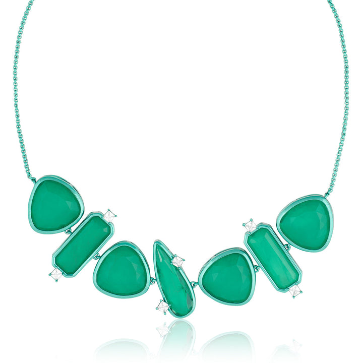 Emerald Flame Choker