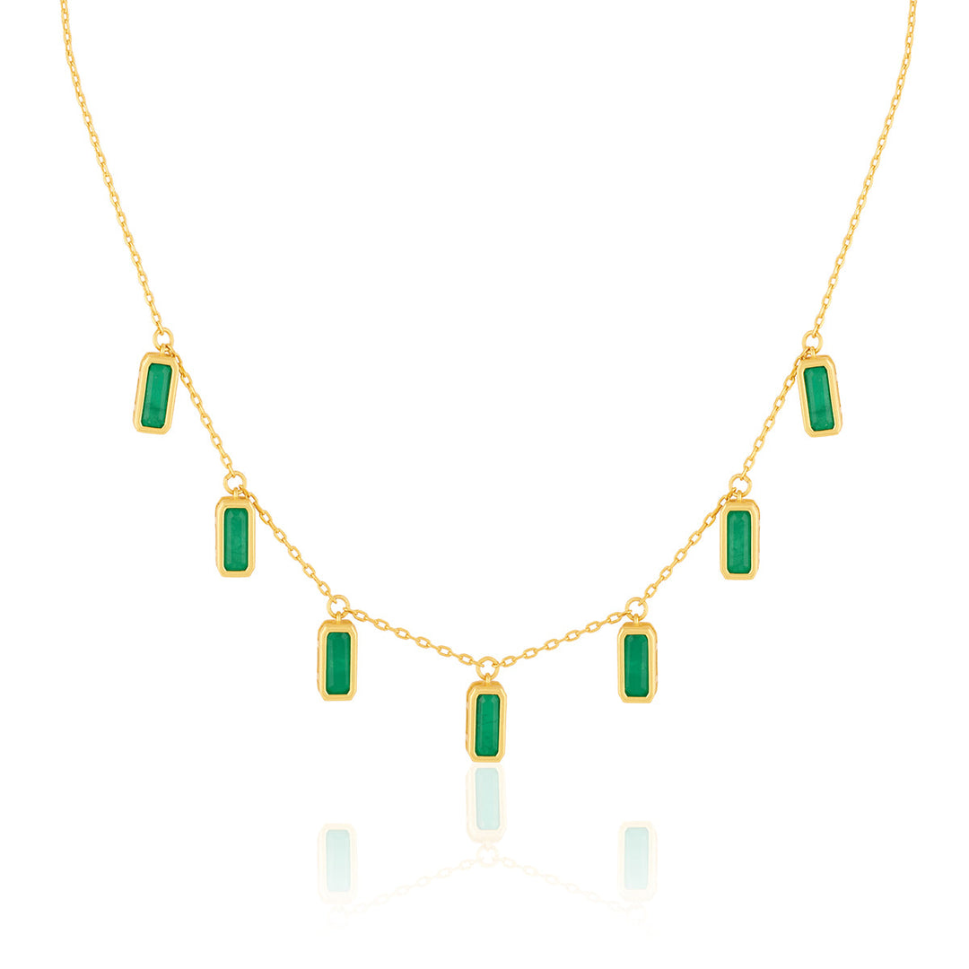 Emerald Stationed Choker