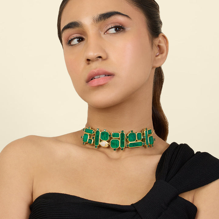 Emerald Dreams Choker