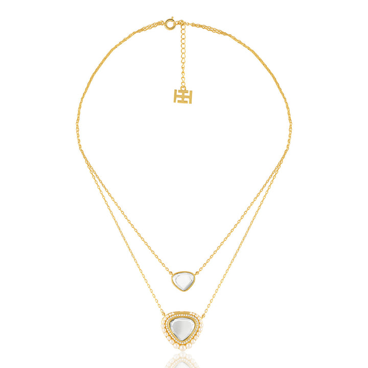 Trikone Layered Necklace