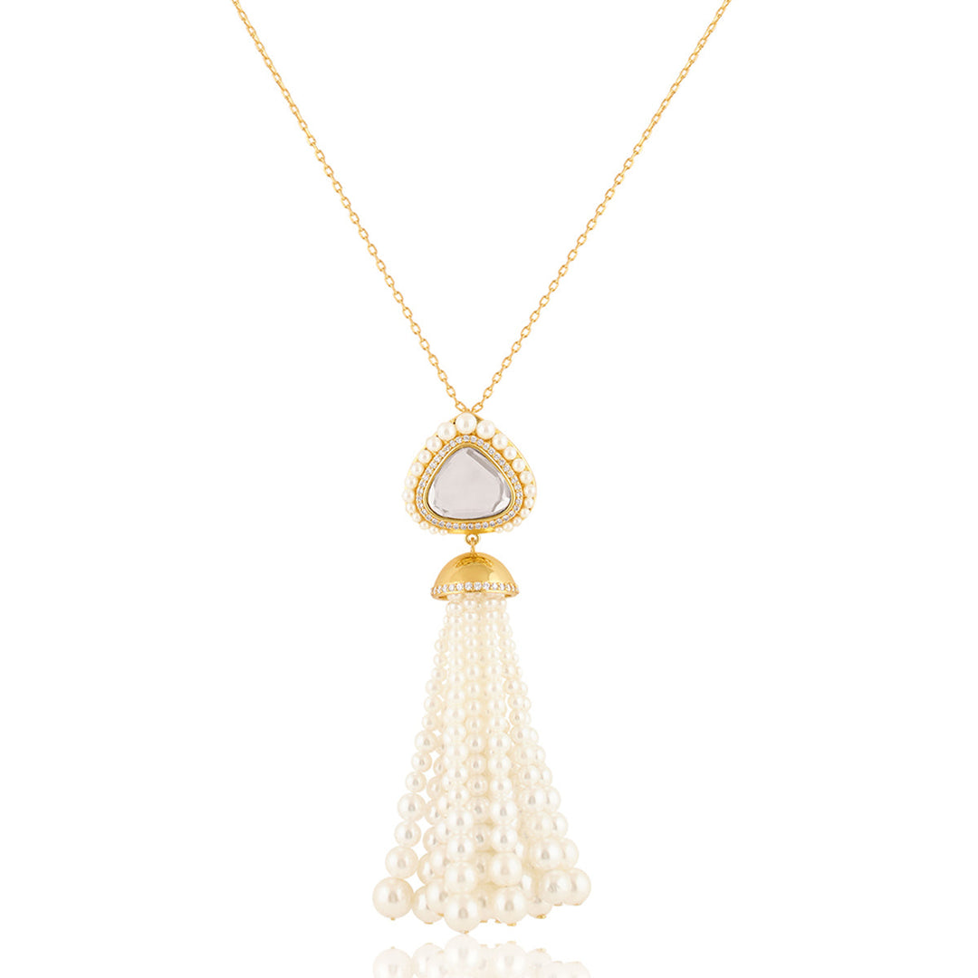 Lucent Tassel Necklace