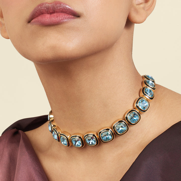 Aqua Goals Choker Necklace