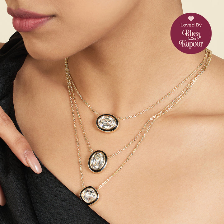 Oceanus Three-Layered Necklace
