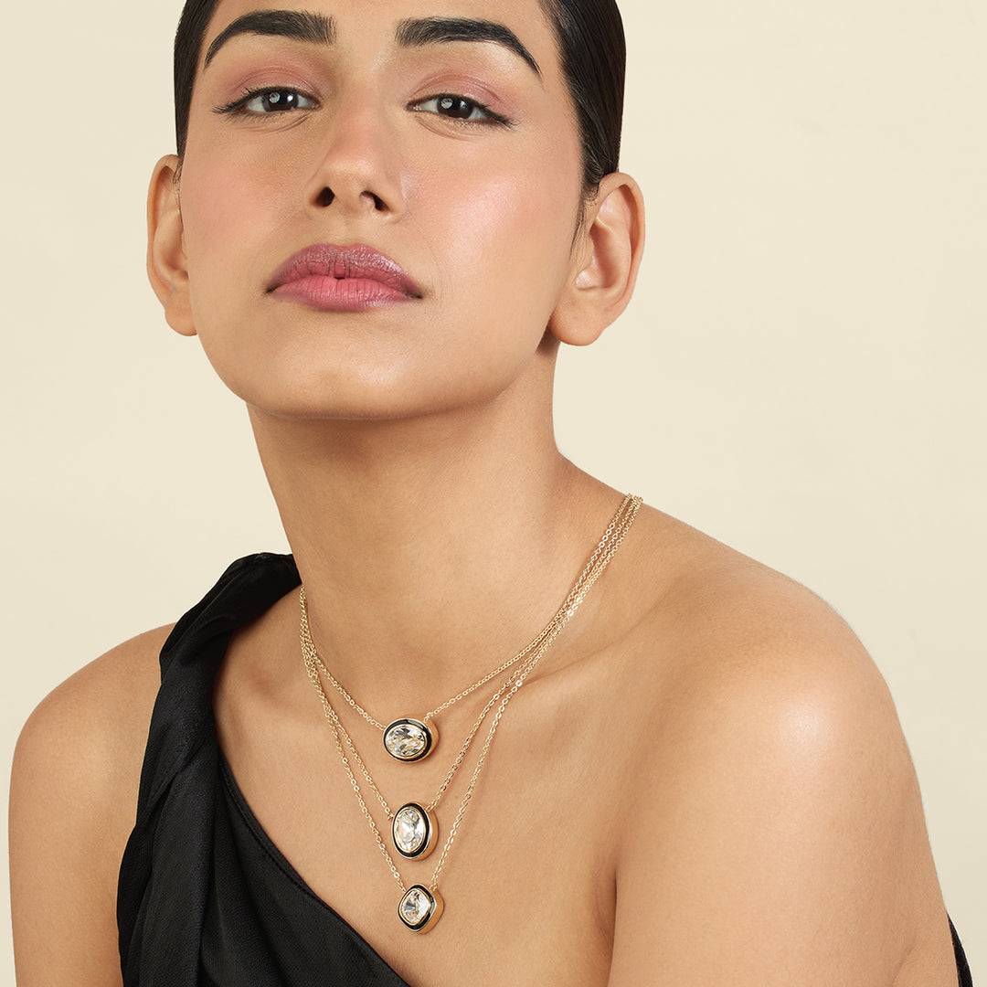 Oceanus Three-Layered Necklace