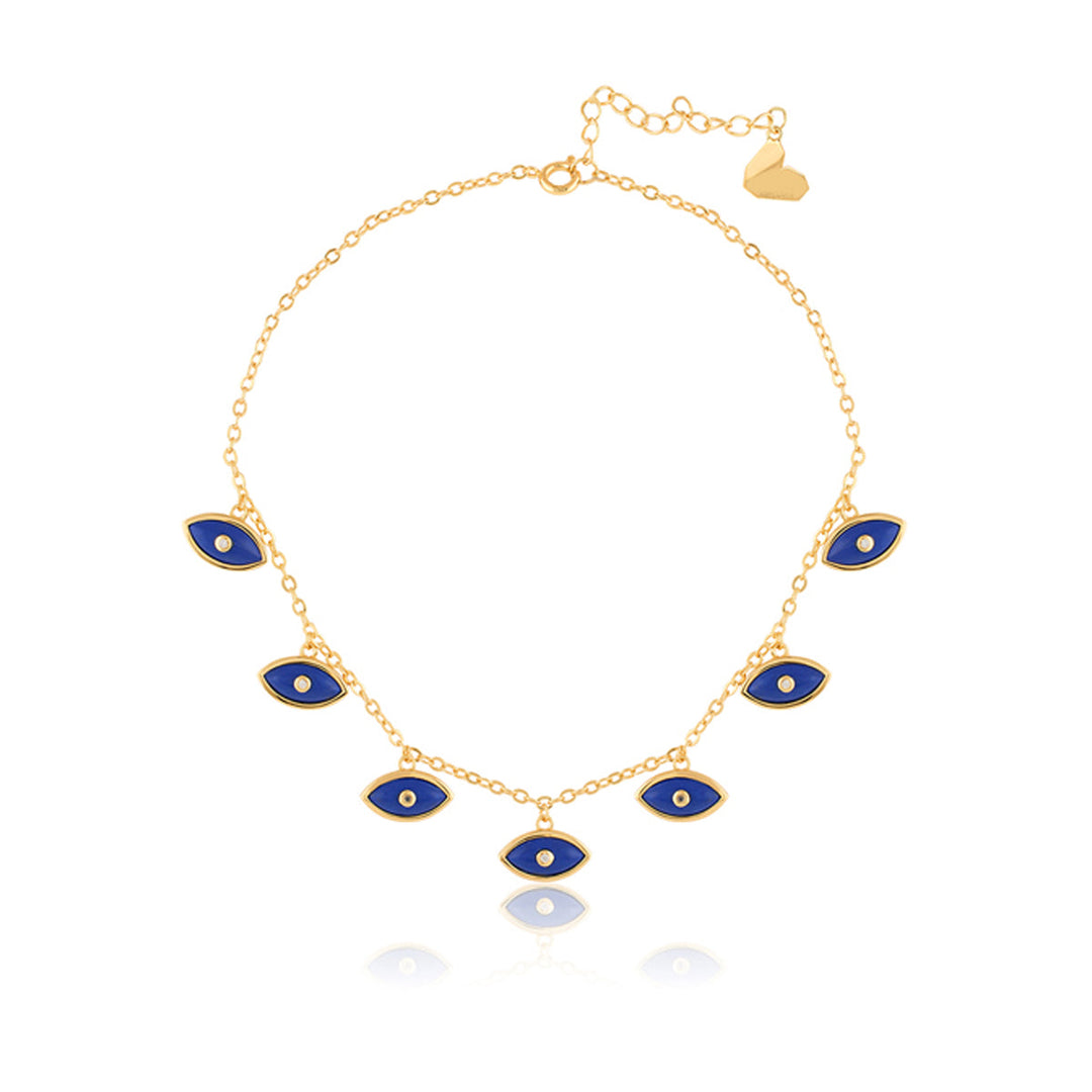 Summer Eyes Charm Necklace