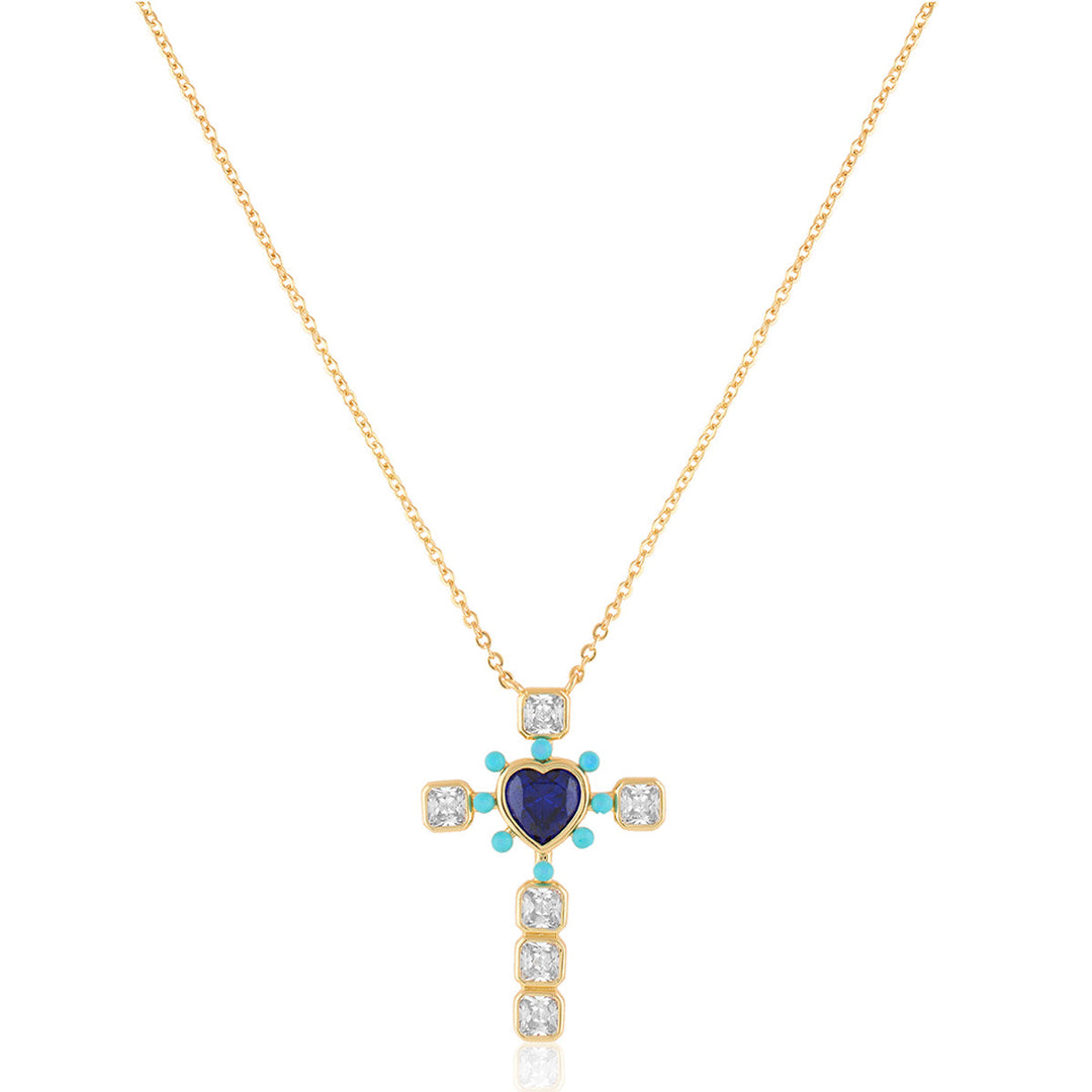 Cross My Heart Necklace