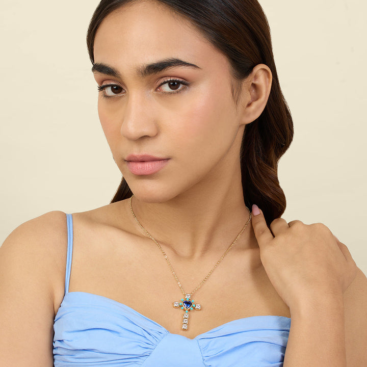 Cross My Heart Necklace