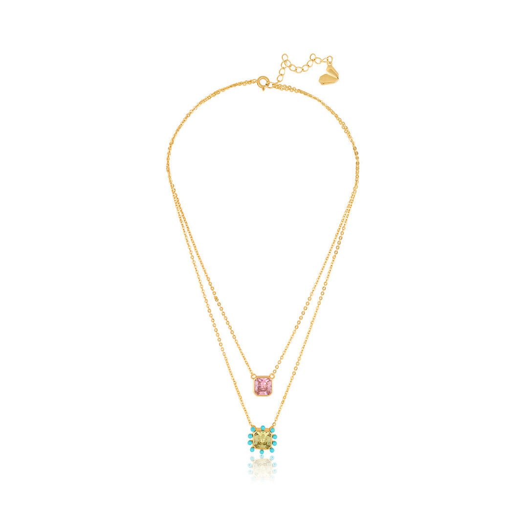 Summer Candy Layered Necklace